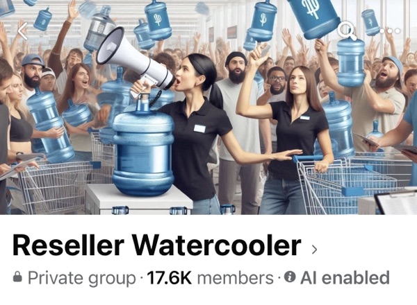 The Reseller Watercooler Facebook Group
